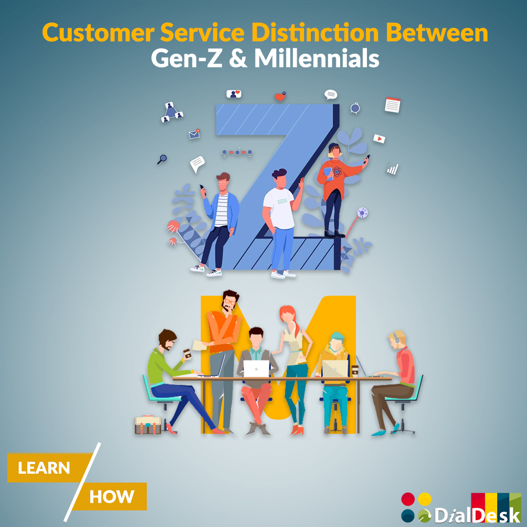 Customer Service Distinction Between Gen-Z and Millennials