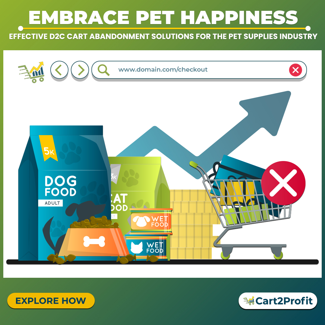 D2C Cart Abandonment Solutions for Pet Supplies